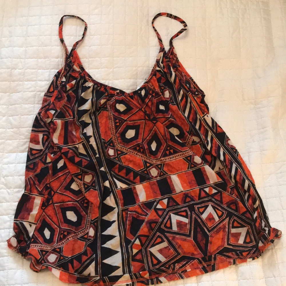 Tribal Pattern Tank Top